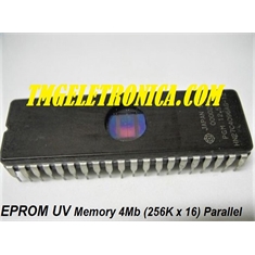 27C4096 - CI 27C4096AG Memory UVPROM, 256KX16, 120ns EPROM UV 4M-Bit 256K x 16 Renesas Electronics - DIP 40Pin - HN27C4096AG12 Memory UVPROM, 256KX16, 120ns EPROM UV 4M-Bit